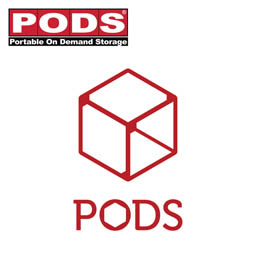 Logo concept for PODS: Portable On Demand Storage.